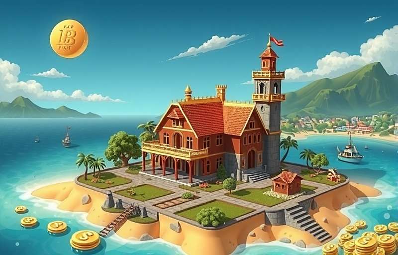 Completed Coin Master Village Completed Coin Master village with all buildings upgraded